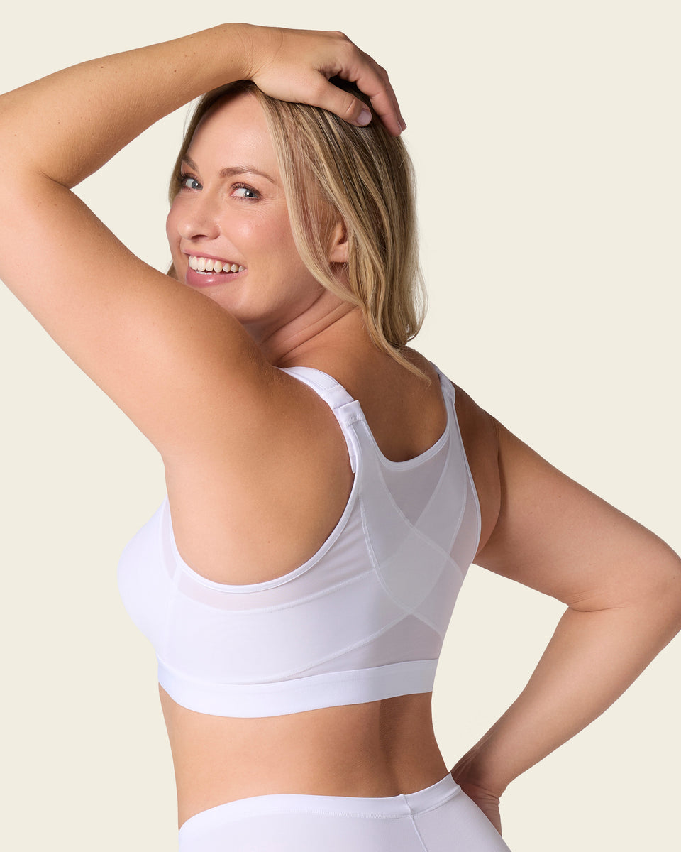 Multi/functional back support posture corrector wireless bra