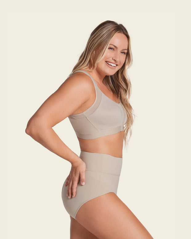 Unlined Wireless Posture Corrector Bra
