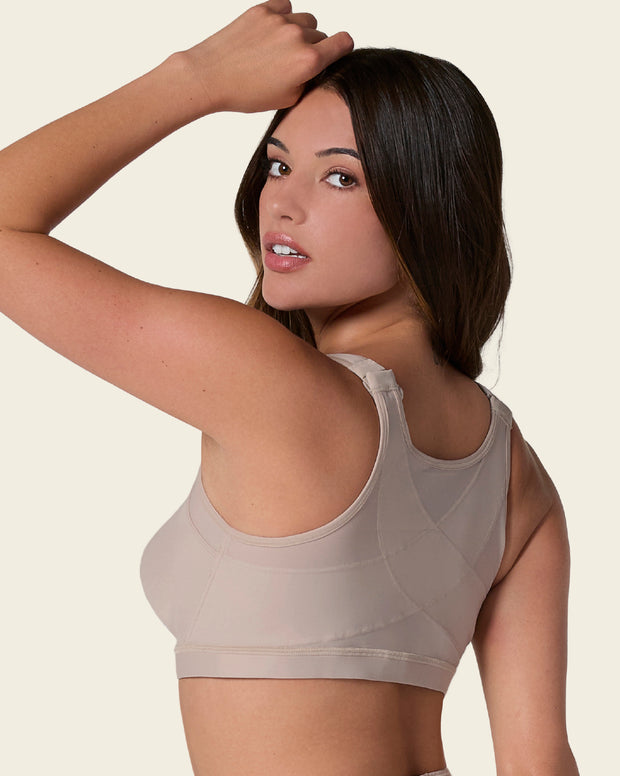 Multi/functional back support posture corrector wireless bra