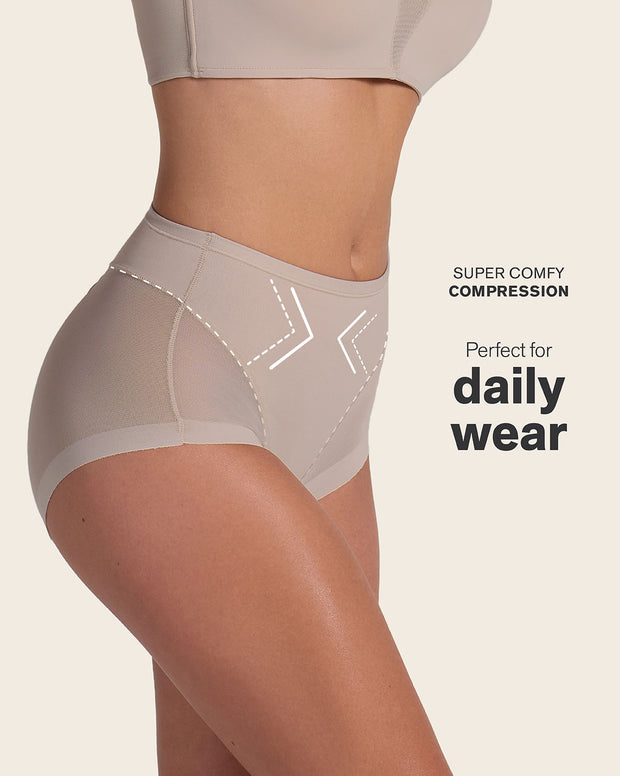 Truly undetectable comfy shaper panty