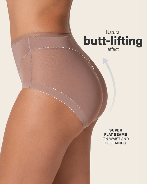 Truly undetectable comfy shaper panty