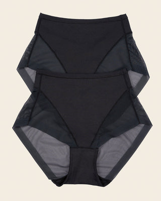 Truly undetectable comfy shaper panty#color_700-black