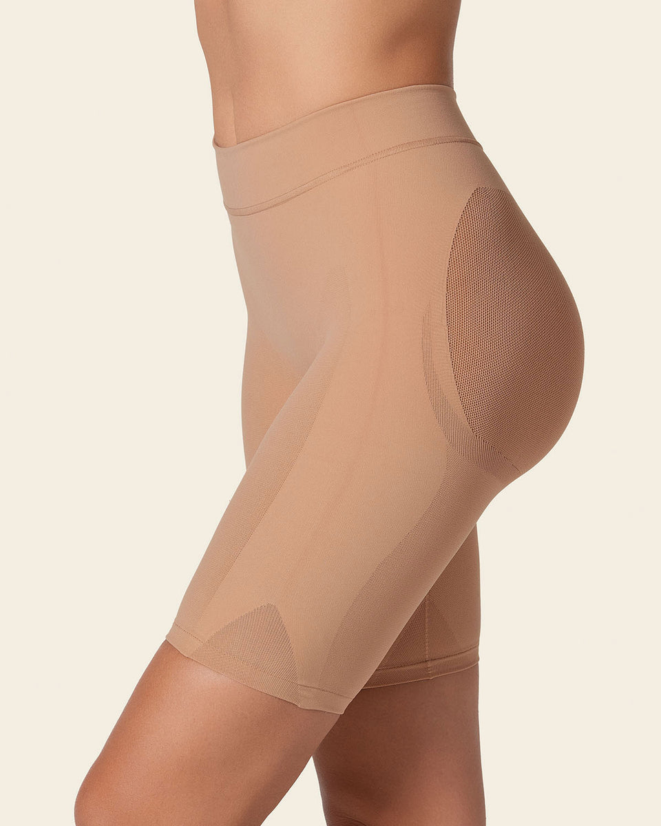 Well-rounded invisible butt lifter shaper short