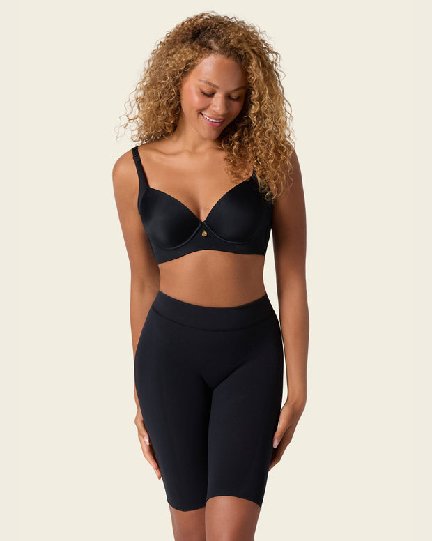 Well-rounded invisible butt lifter shaper short