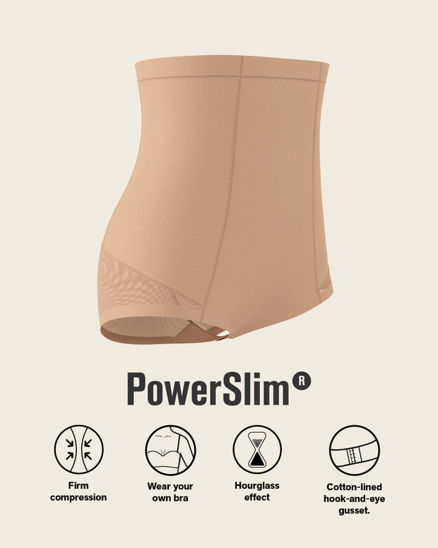 Extra high-waisted sheer bottom sculpting shaper panty