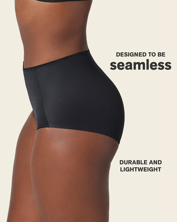 Perfect fit high waisted seamless hipster panty
