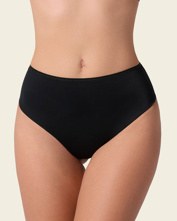 Seamless thong shaper panty