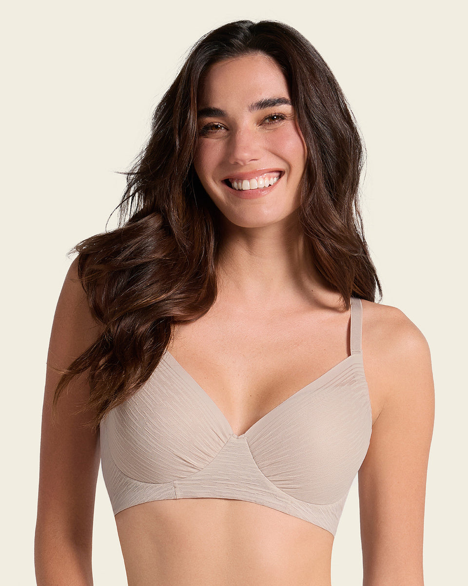 Complete coverage comfort fit bralette