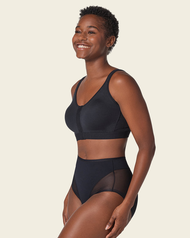 All-in-one stretchy cotton wireless bra