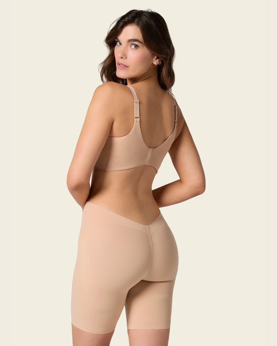 Undetectable Backless Moderate Shaper Short