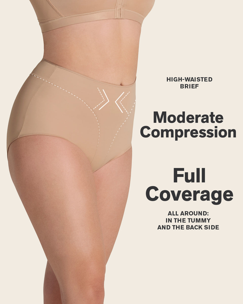 High-Waisted Full Coverage Shaper Panty