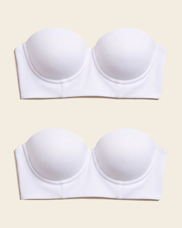 Bra 360: strapless longline contouring bra