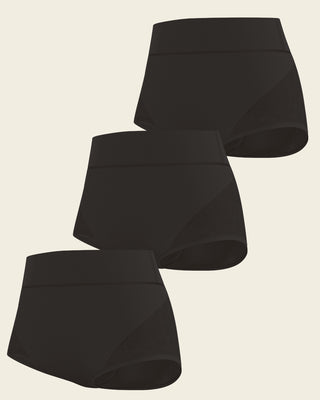 High-waisted classic smoothing brief#color_700-black