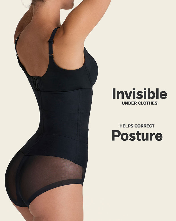 3-Belt custom waist cincher with lumbar support