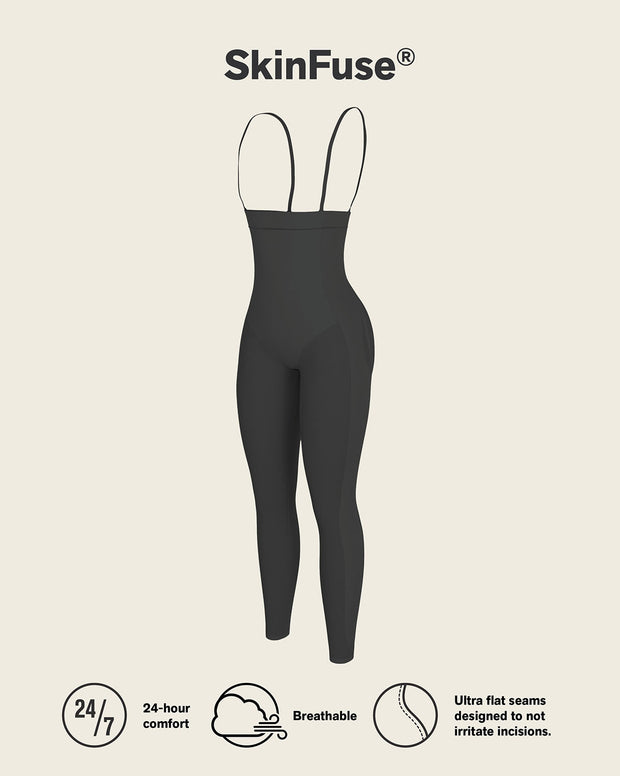 Stage 2 post-surgical ankle length bodysuit