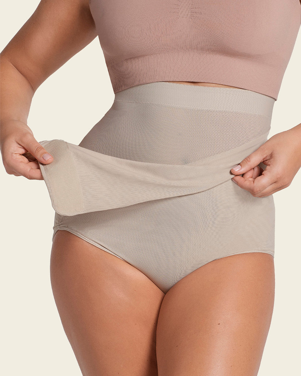Stage 1 post-surgical velcro closure firm compression panty