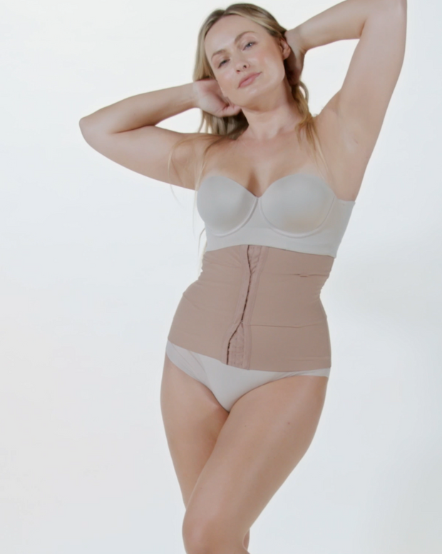 3-Belt Custom Waist Cincher with Lumbar Support