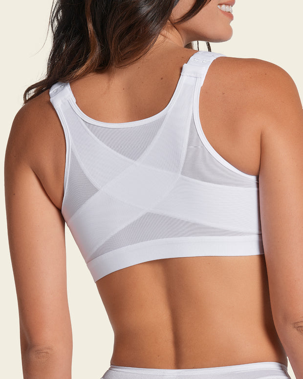 Multi/functional back support posture corrector wireless bra