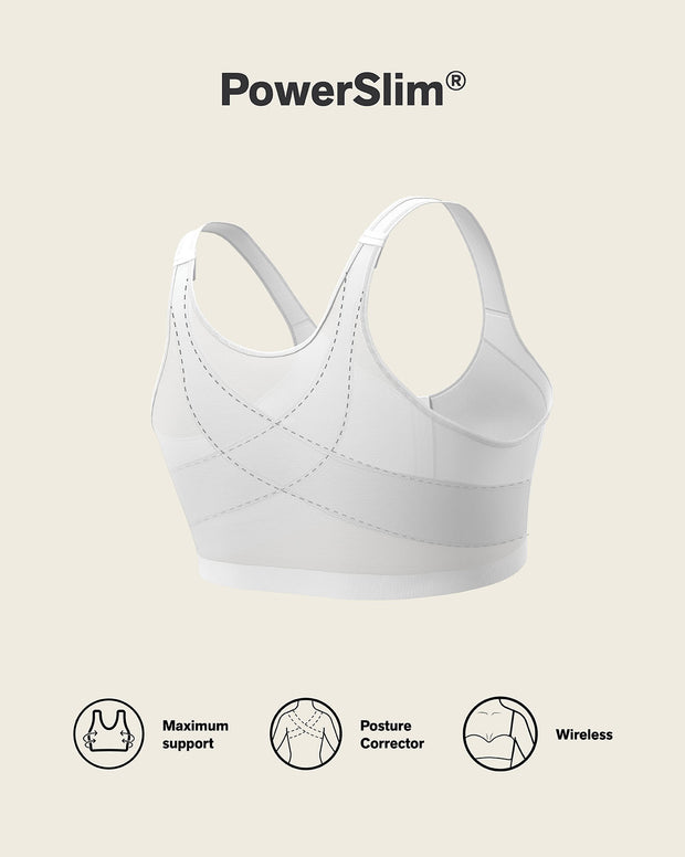Multi/functional back support posture corrector wireless bra