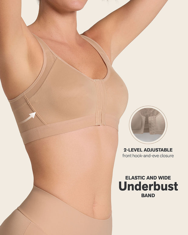Multi/functional back support posture corrector wireless bra