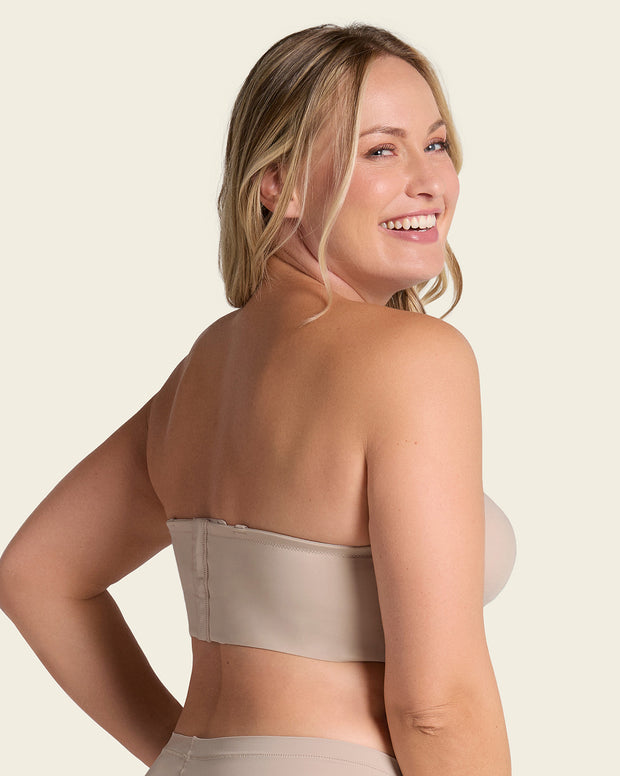 Bra 360: strapless longline contouring bra