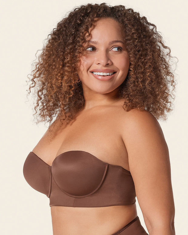 Bra 360: strapless longline contouring bra