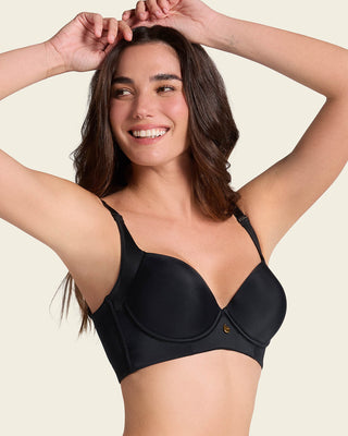 High Profile Bra & PowerStay Short in Black