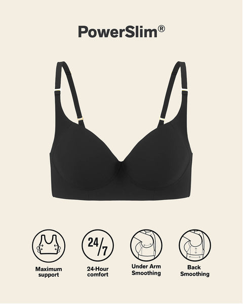 High profile back smoothing bra with soft full coverage cups#color_700-black