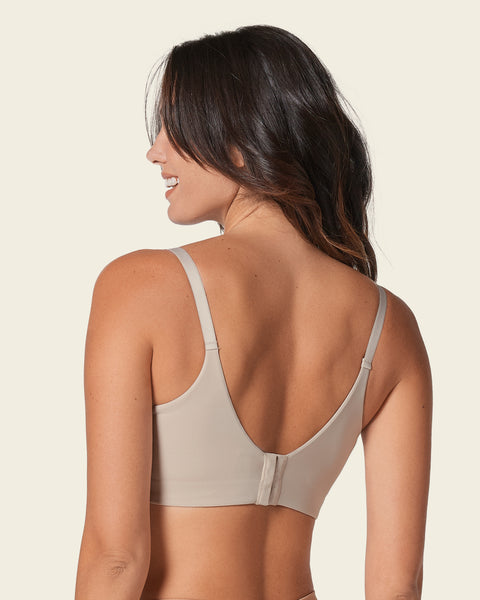 High profile back smoothing bra with soft full coverage cups#color_802-nude