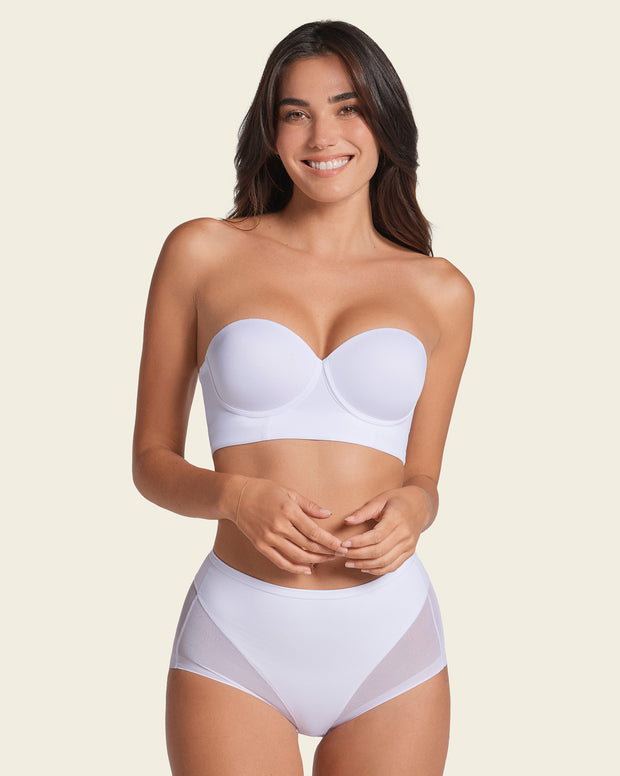 Splendid strapless bra with underwire