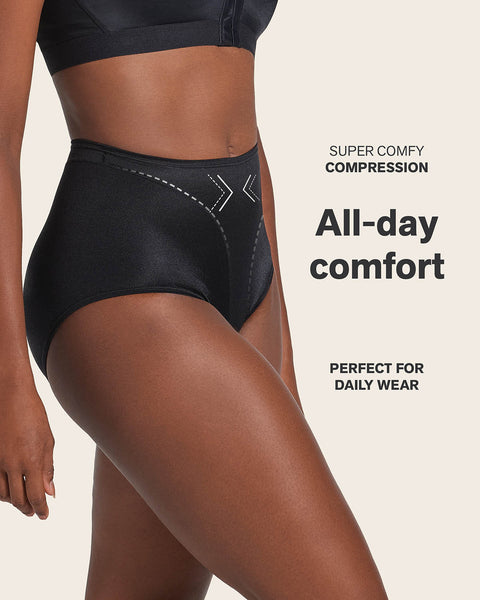 High-cut panty shaper#color_700-black