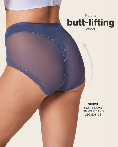 Truly undetectable comfy shaper panty#color_543-blue