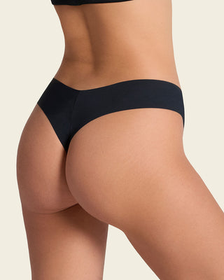 No ride-up seamless thong panty#color_785-black