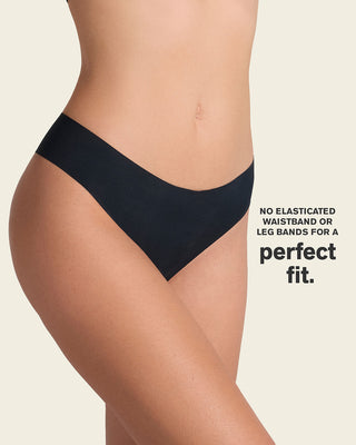 No ride-up seamless thong panty#color_785-black