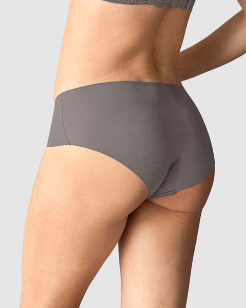 No Ride-Up Seamless Hiphugger Panty#color_702-dark-gray