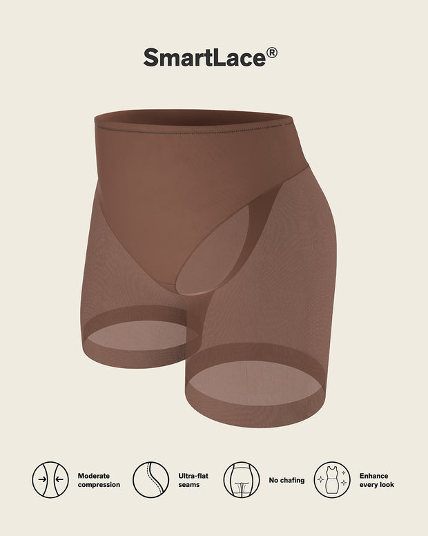 Truly undetectable sheer shaper short