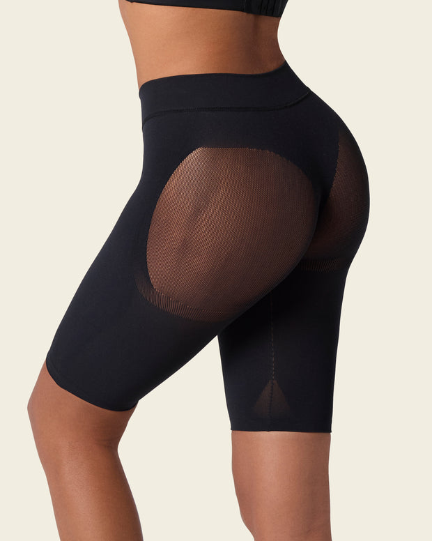 Well-rounded invisible butt lifter shaper short
