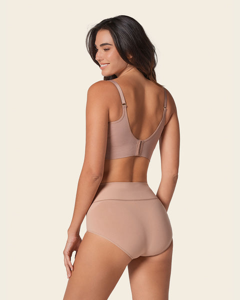 High-waisted classic smoothing brief#color_852-soft-natural