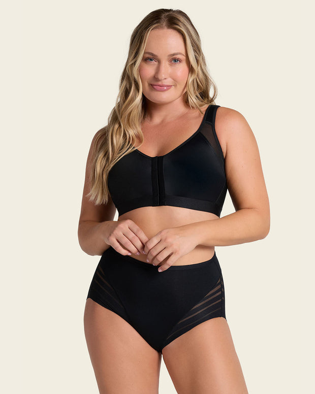 2-Pack Stripe Undetectable Lace Classic Shaper Panties