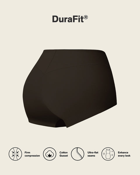High-cut seamless shaper panty#color_700-black
