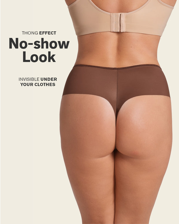 Seamless thong shaper panty