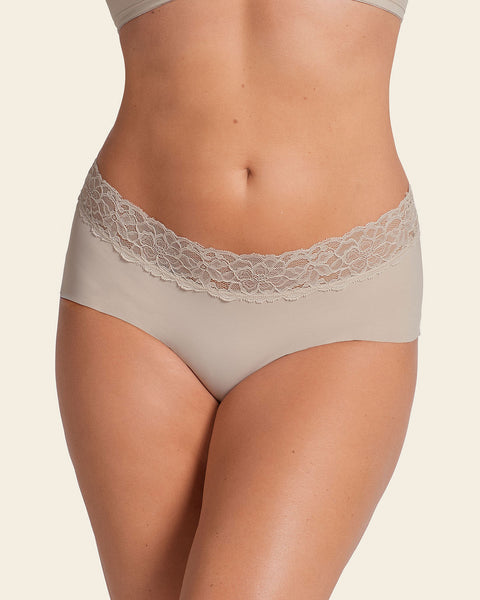 Ultra light lace trim hipster panty#color_802-nude