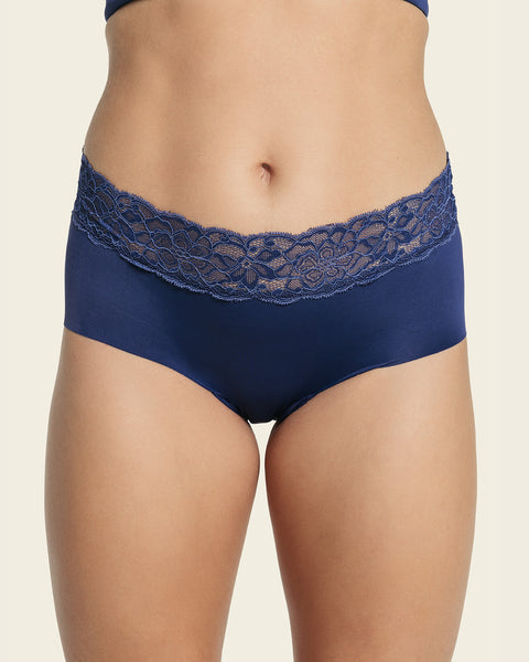 Ultra light lace trim hipster panty#color_536-dark-blue