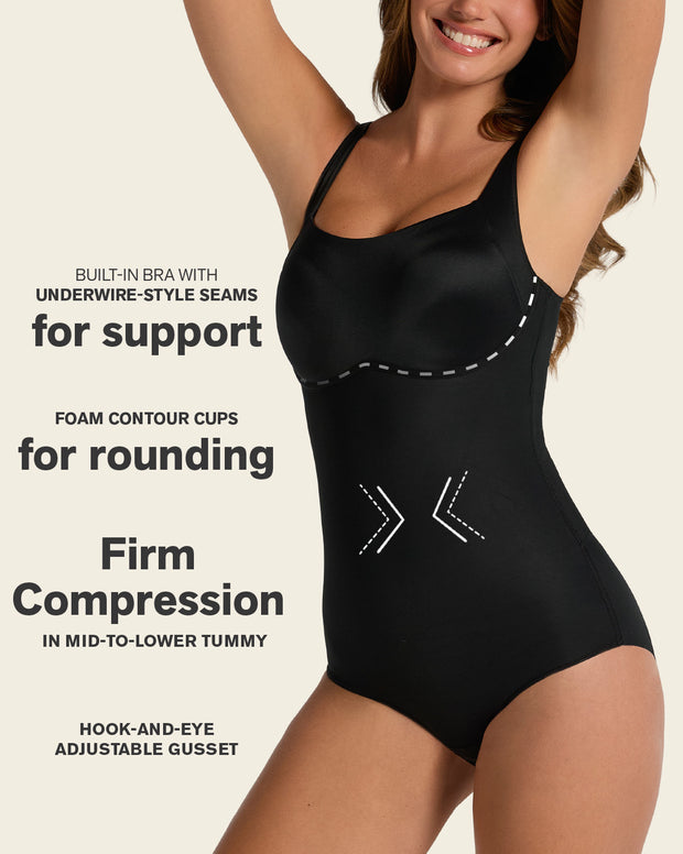 Scoop Back Wireless Classic Sculpting Bodysuit