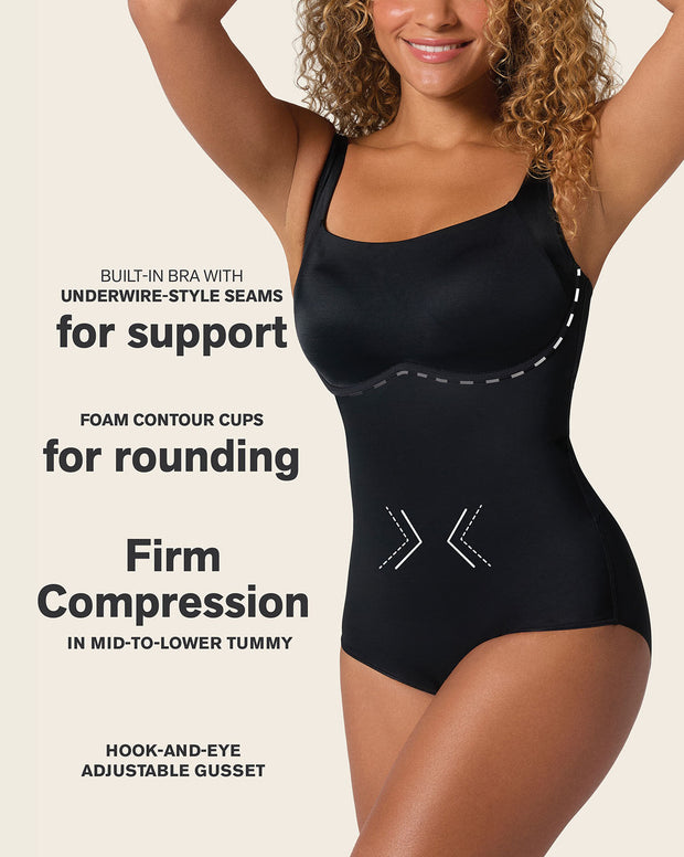 Scoop Back Wireless Classic Sculpting Bodysuit
