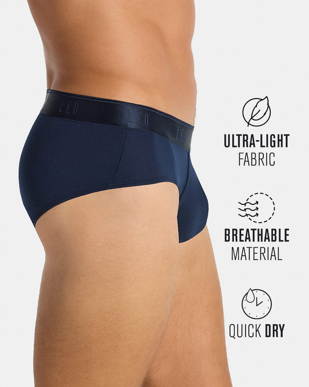 3-Pack Ultra-Light Briefs with Ergonomic Pouch