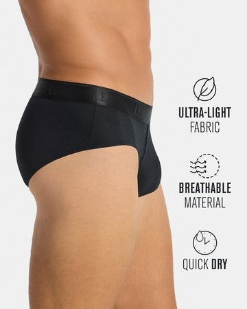 Ultra-Light Brief with Ergonomic Pouch#color_700-black
