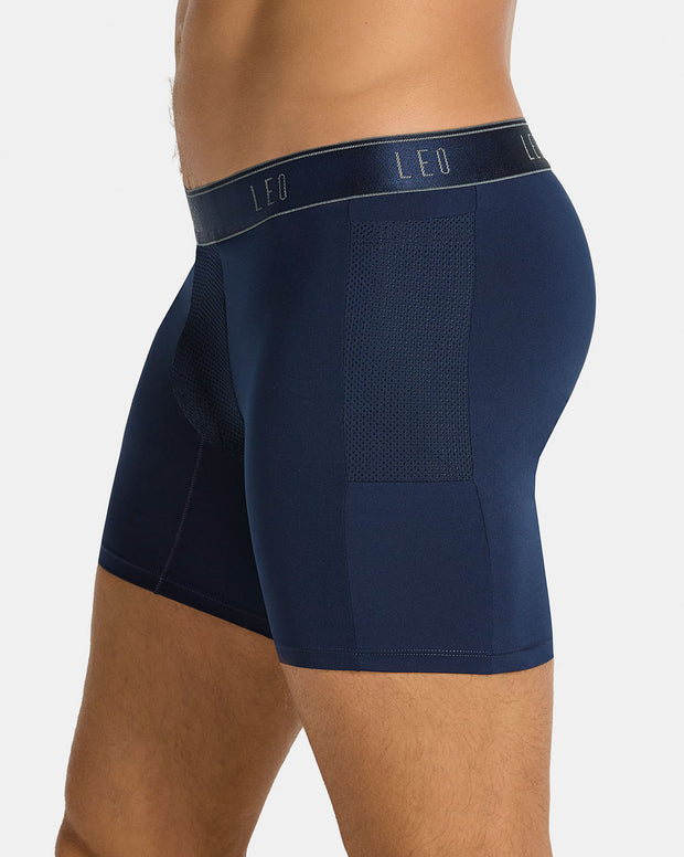 3-Pack Long Athletic Boxer Briefs