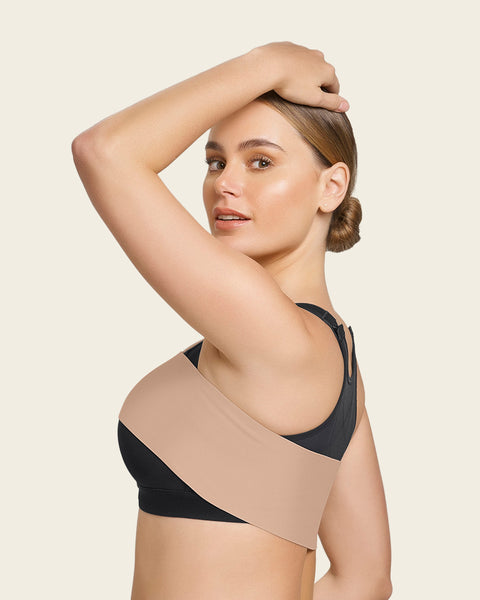 Breast & chest compression wrap#