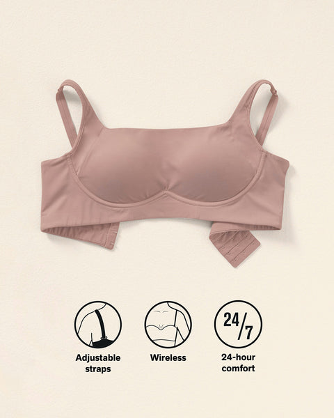 Everyday wireless support bra#color_281-rosewood